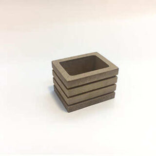 Minyatür Ahşap Sandık & Saksı