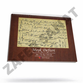 Meşk Defteri A4 115gr 75 Yaprak Çizgisiz