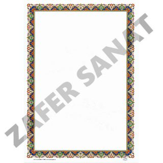 Hat Ve Kaligrafi Kağıdı 4adet 115gr A-4  No:17