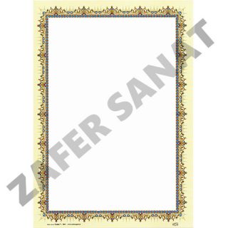 Hat Ve Kaligrafi Kağıdı 4adet 115gr A-4 No:19