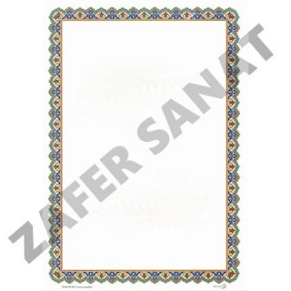 Hat Ve Kaligrafi Kağıdı 4adet 115gr A-4 No:21