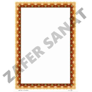 Hat Ve Kaligrafi Kağıdı 4adet 115gr A-4 No:26