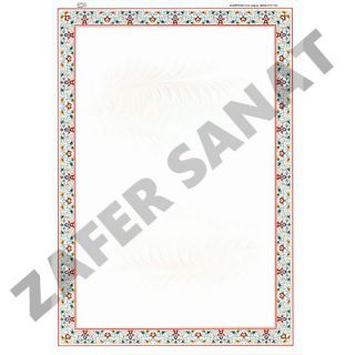 Hat Ve Kaligrafi Kağıdı 4adet 115gr A-4 No:30