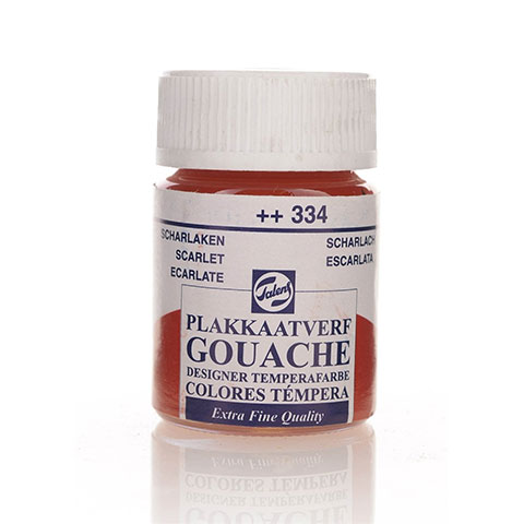 Talens Guaj Boya 16ml 334 Scarlet